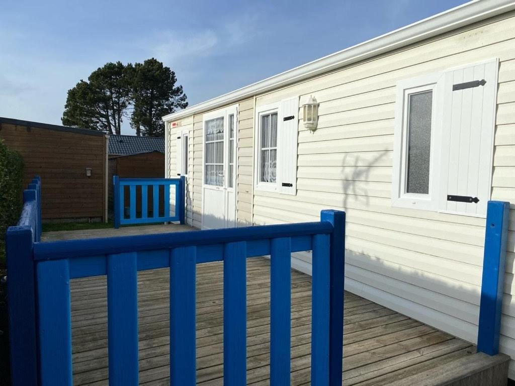 Mobilhome Emplacement 21 Biville-sur-Mer Exterior photo